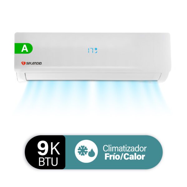 SPLIT MURO SPLENDID 9.000 BTU/HR ON-OFF