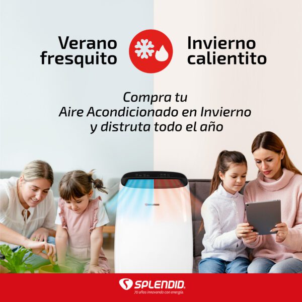 AIRE ACONDICIONADO PORTATIL SPLENDID DE 12000 BTU - Imagen 3