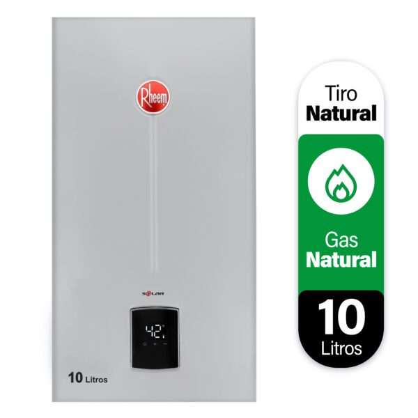 CALEFONT RHEEM TIRO NATURAL 10 LITROS