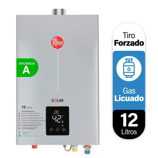 CALEFONT RHEEM TIRO FORZADO 12 LITROS - Imagen 2