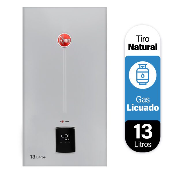 CALEFONT RHEEM TIRO NATURAL 13 LITROS - Imagen 2