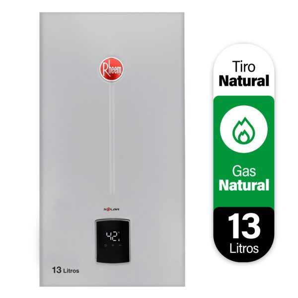 CALEFONT RHEEM TIRO NATURAL 13 LITROS