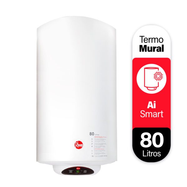 TERMO ELÉCTRICO RHEEM DE MURO 80 LITROS