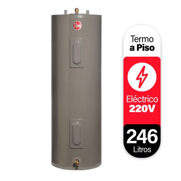 TERMO ELÉCTRICO RHEEM DE PISO MONOFÁSICO 246 LITROS