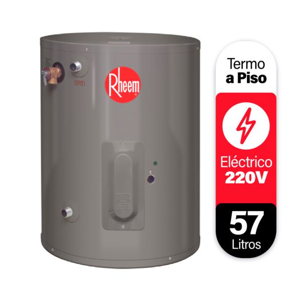 TERMO ELÉCTRICO RHEEM DE PISO MONOFÁSICO 57 LITROS