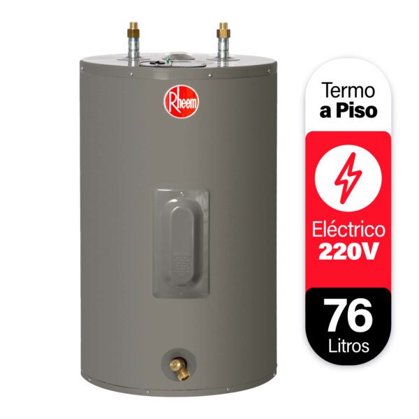 TERMO ELÉCTRICO RHEEM DE PISO MONOFÁSICO 76 LITROS